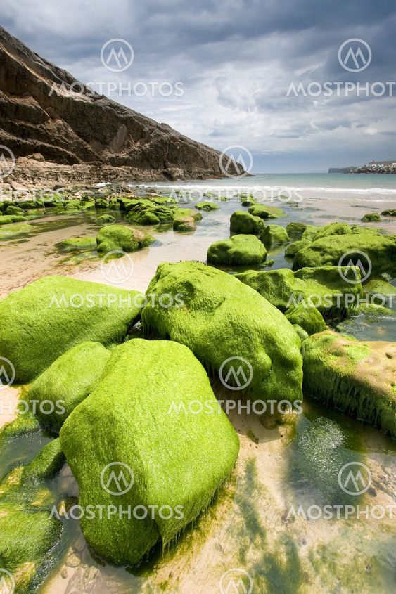 Beach of Llanes, Asturias, Spain