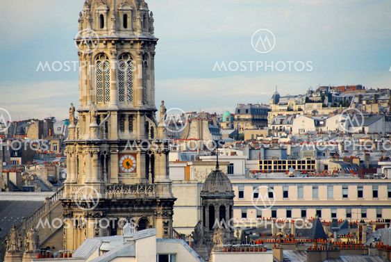 Paris rooftops