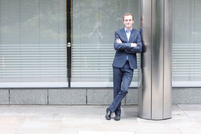 Confident businessman