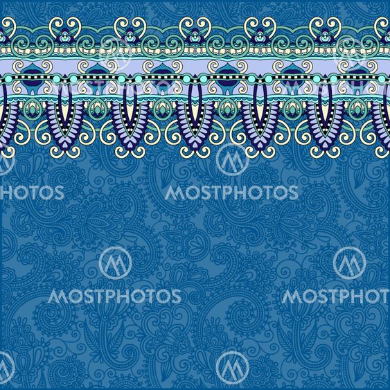 ornamental background with flower ribbon, stripe pattern, greeting card