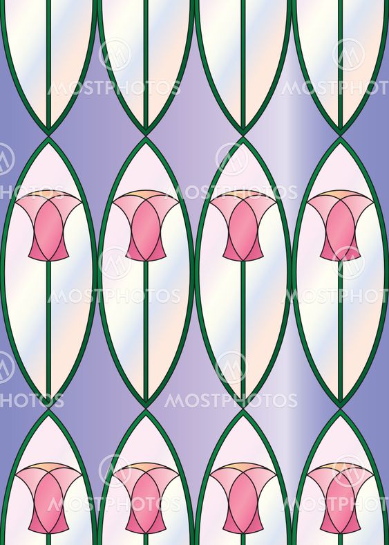 Stained Glass Flowers