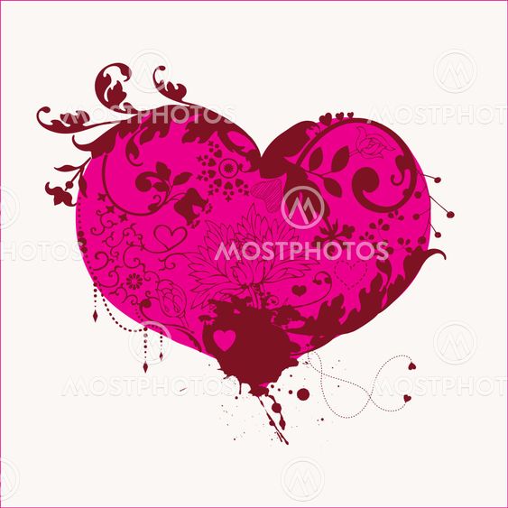 Floral heart