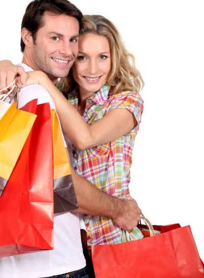 Studio portrait of a couple