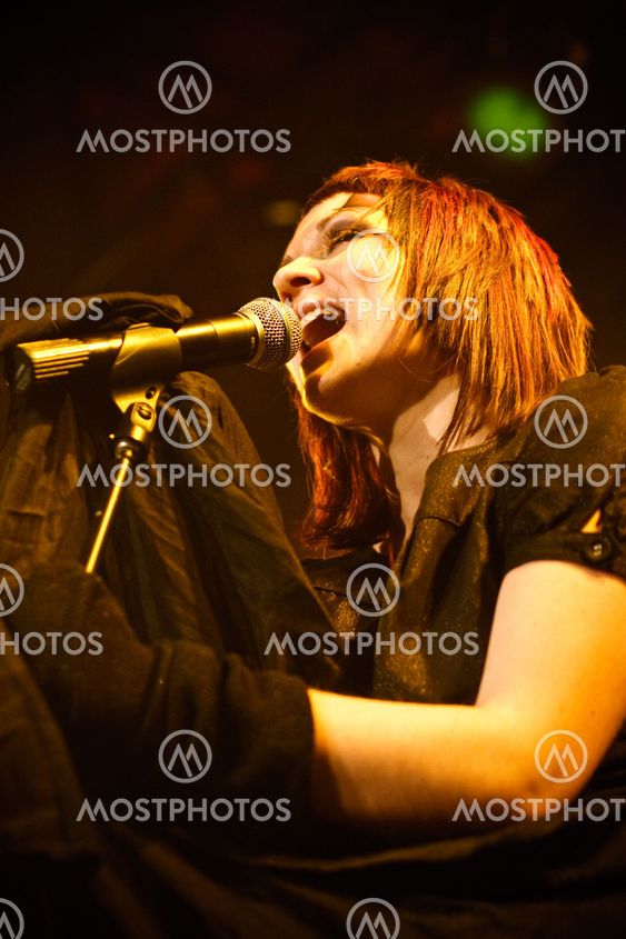 MOSCOW - MARCH 9: Razoom band performs at OTV2 live show on March 9, 2009 in Moscow, Russia