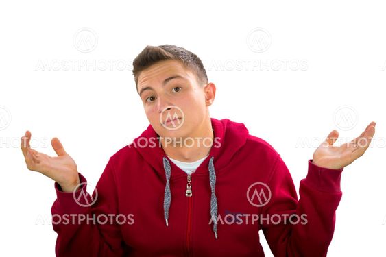 Portrait of teenage boy