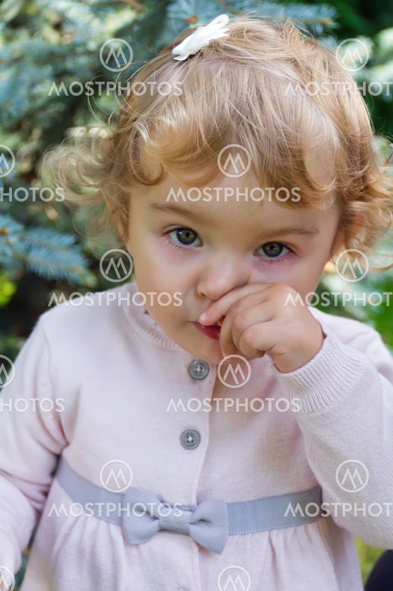 Cute newborn infant