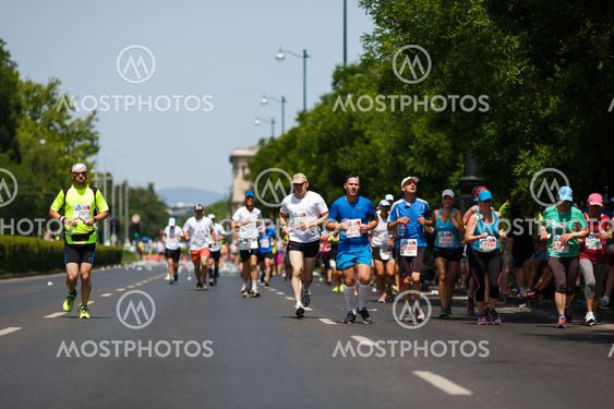 A charity marathon in Budapest