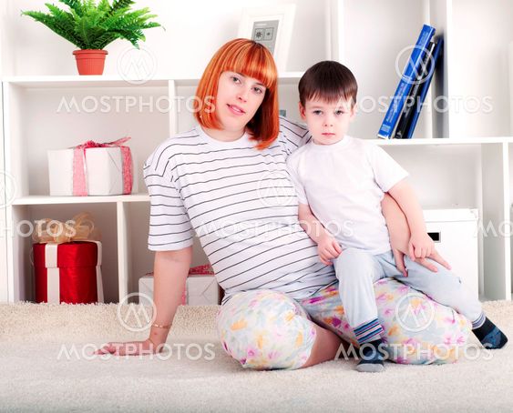 mother and baby, home decor