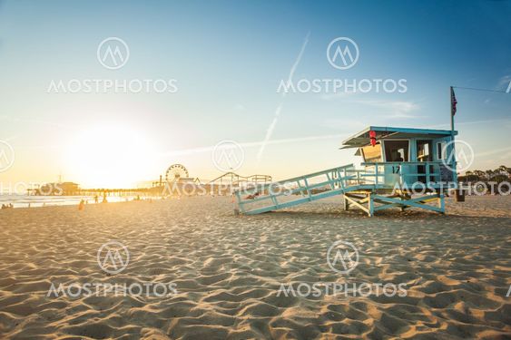 Sunset in Santa Monica