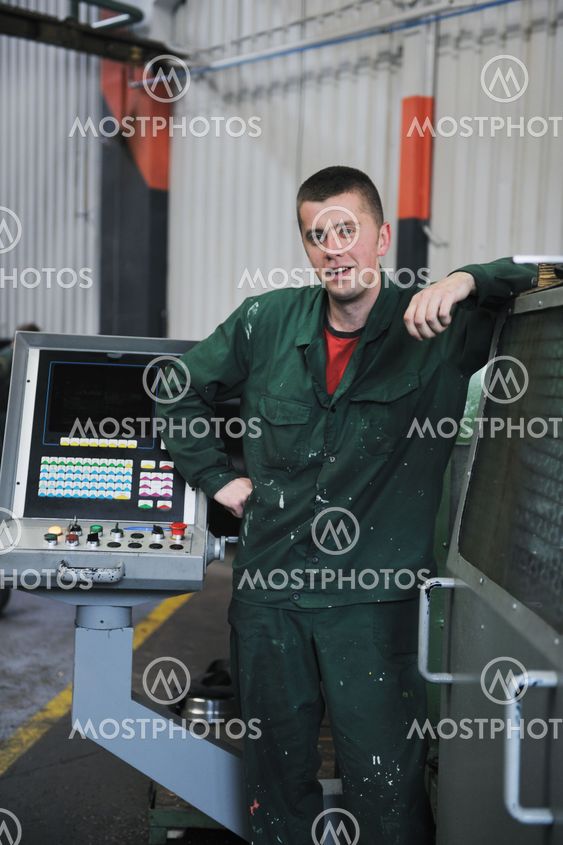 industry workers people in factory