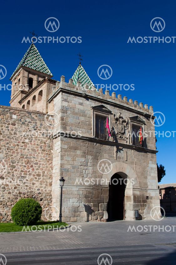 Door of Bisagra, Toledo, Castilla la Mancha, Spain