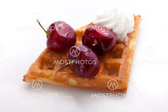 Cherries Tart Slices