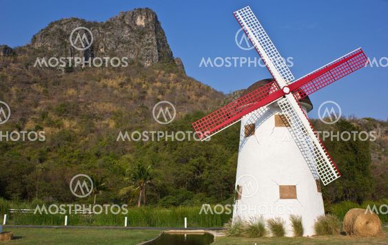 swiss sheep farm windmill8