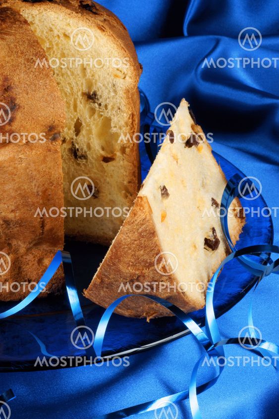 Panettone, italian Christmas cake