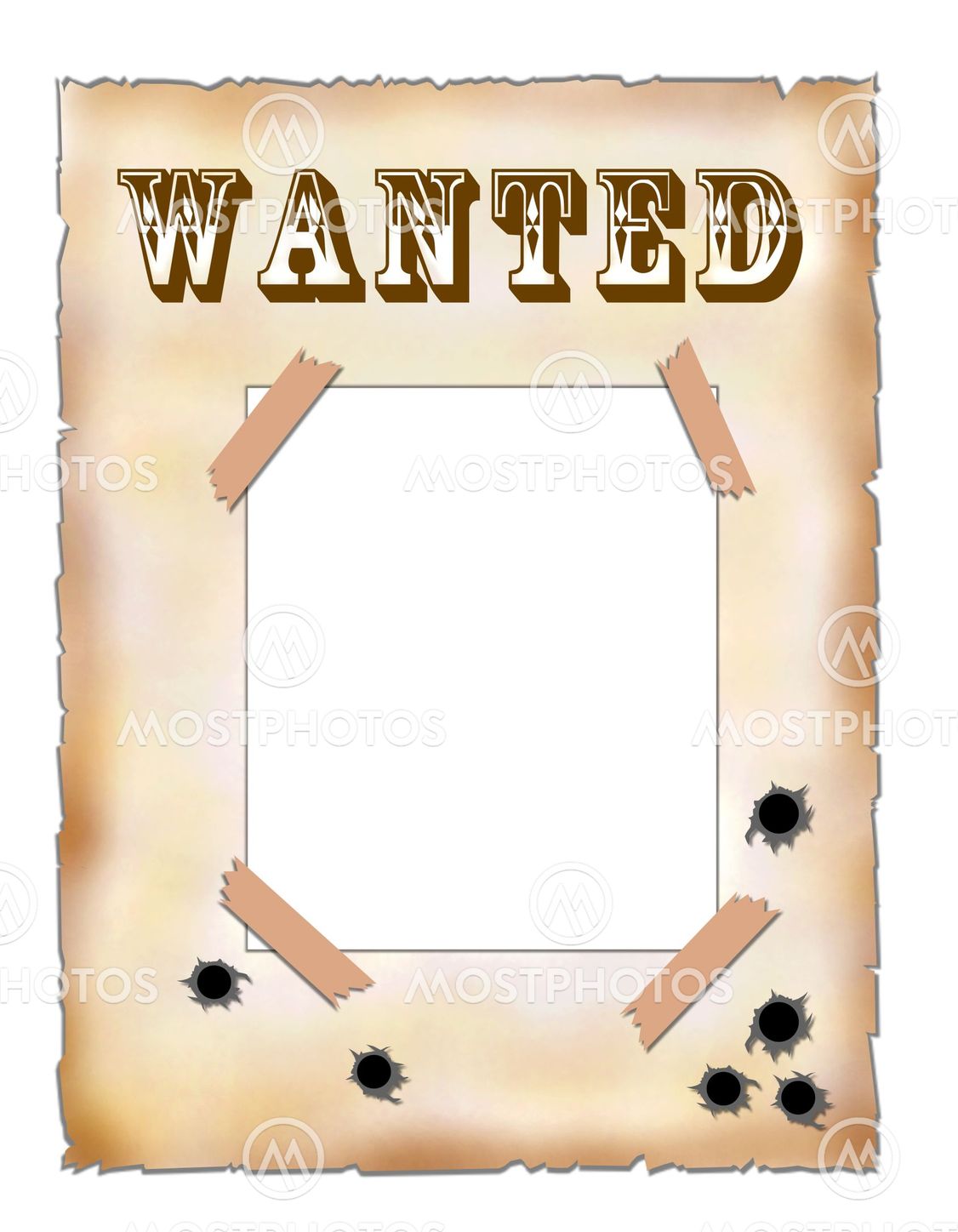 "Blank Wanted Poster" by MRRphotography Mostphotos