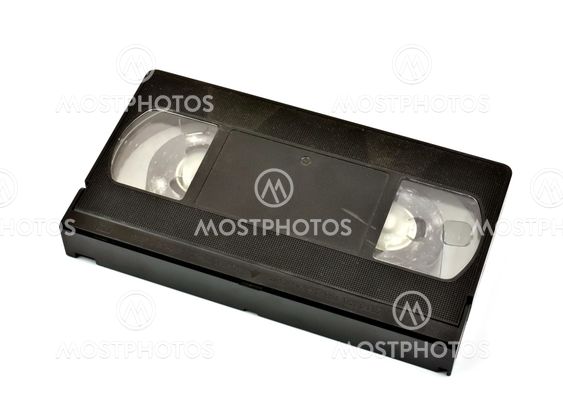 Gamle vhs video kassette