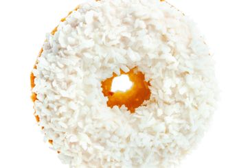donut isolated on white background