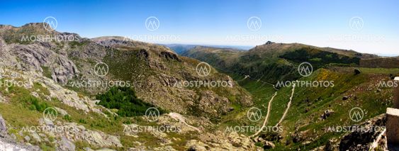 Vale Rossim dalen, Serra da Estela Naturpark, Portugal