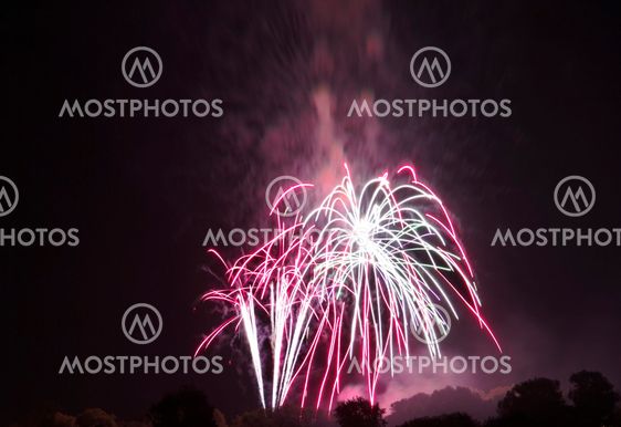 fireworks, Volksfest Bobingen, Germany 13.08.2012