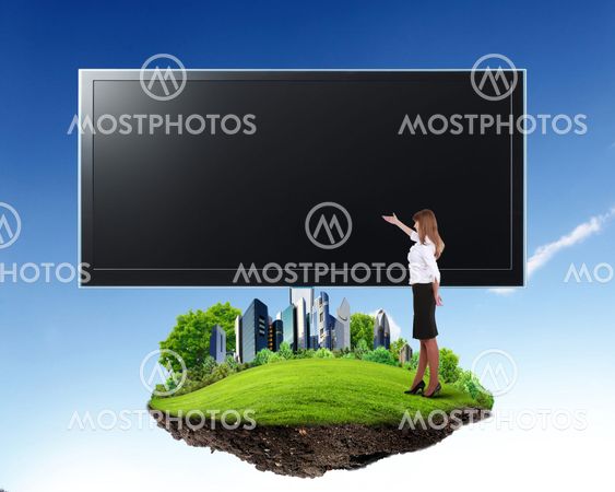 Blank billboard
