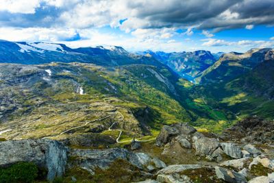 Geirangerfjord from Dalsnibba viewpoint, Norway