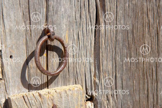 Ancient door, Calatanazor, Soria, Spain