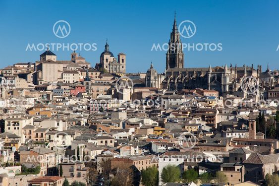View of Toledo, Castilla la Mancha, Spain