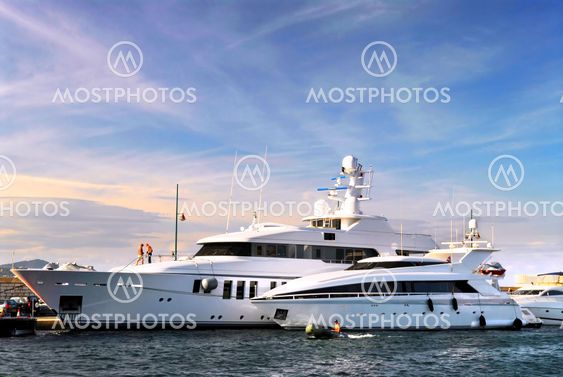 Luxury yachts