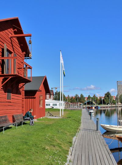 Västra Kajen i Piteå