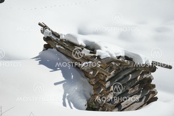 mountain winter nature