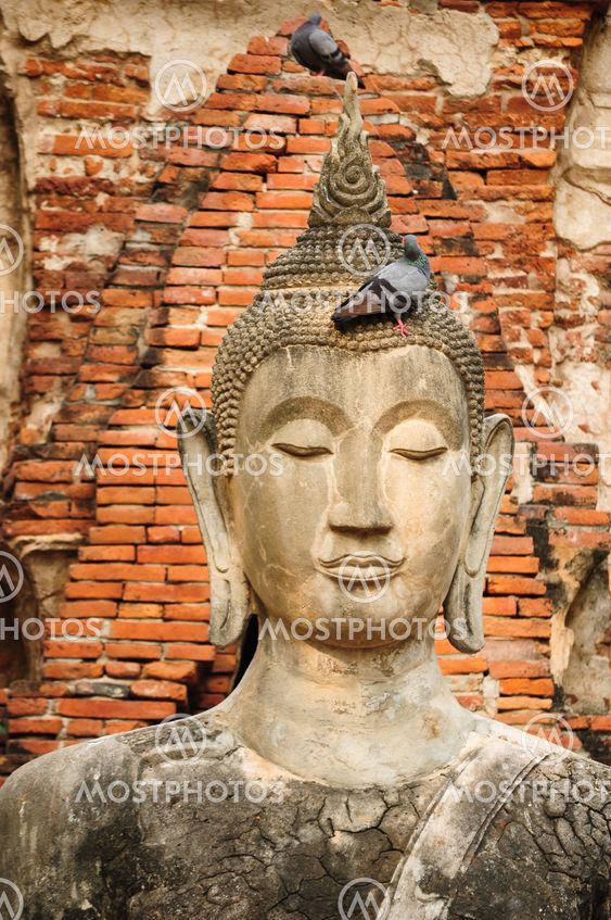 Buddha in Ayutthaya Thailand