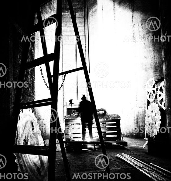 Black and white rough factory
