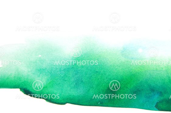 Watercolor sea wave