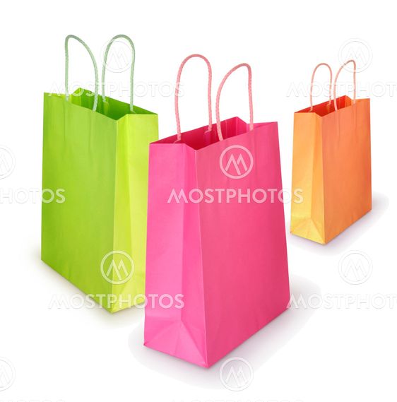 Colorful shopping bags