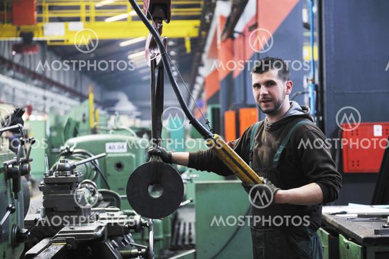 industry workers people in factory