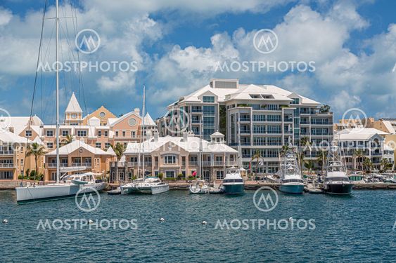 Yachts at Bermuda Hotels