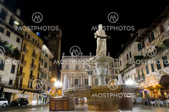 Verona at night
