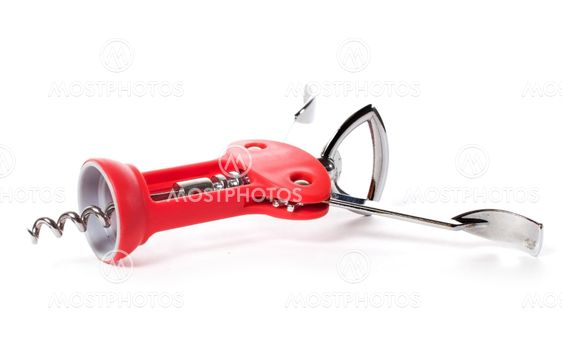 Red corkscrew