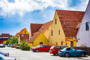 Medieval and Hansa inspired living area Jakriborg in...
