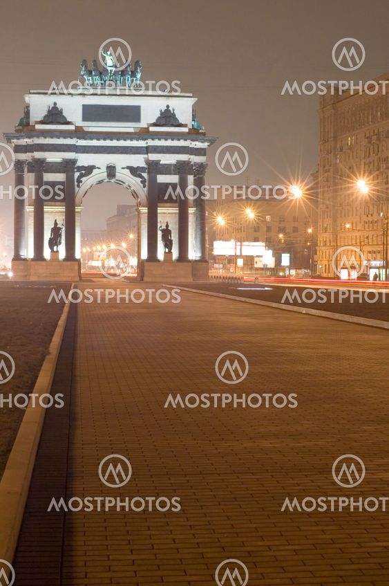 monument in the Moscow city