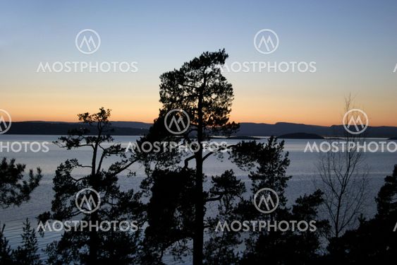 Oslo fjorden Sunset