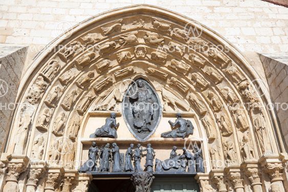 Saint-Ayoul church, Provins, Ille de France, France