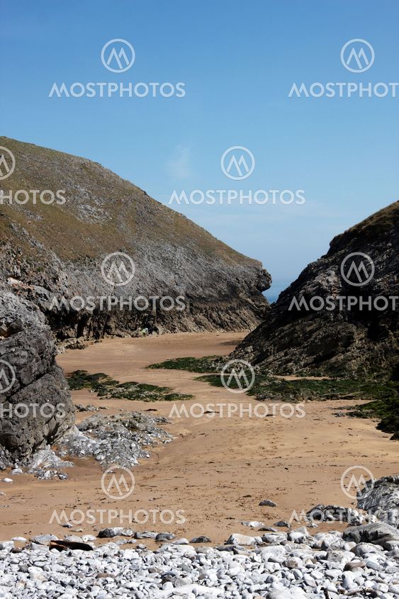A sandy path