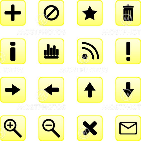 Collection of vector icons