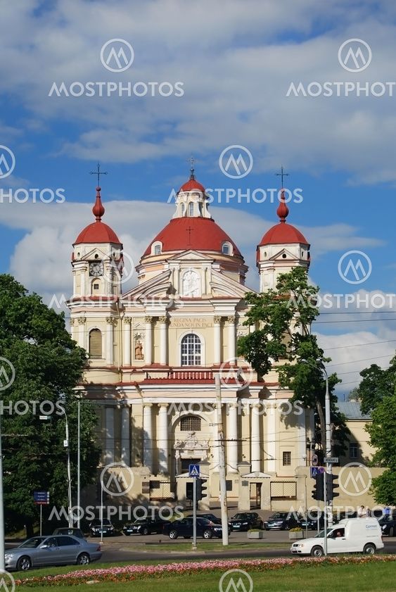 St. Peter og Skt. Paul's kirke i Vilnius