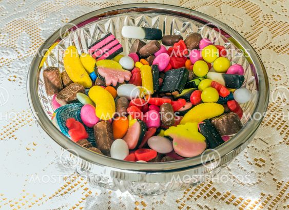 A variety of sweets