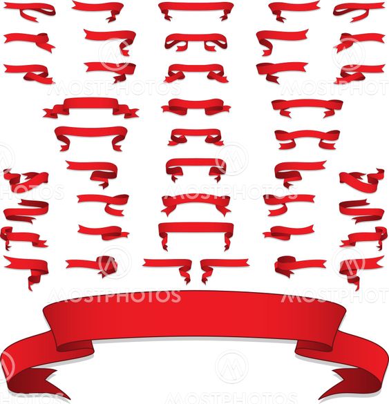 Ribbons.