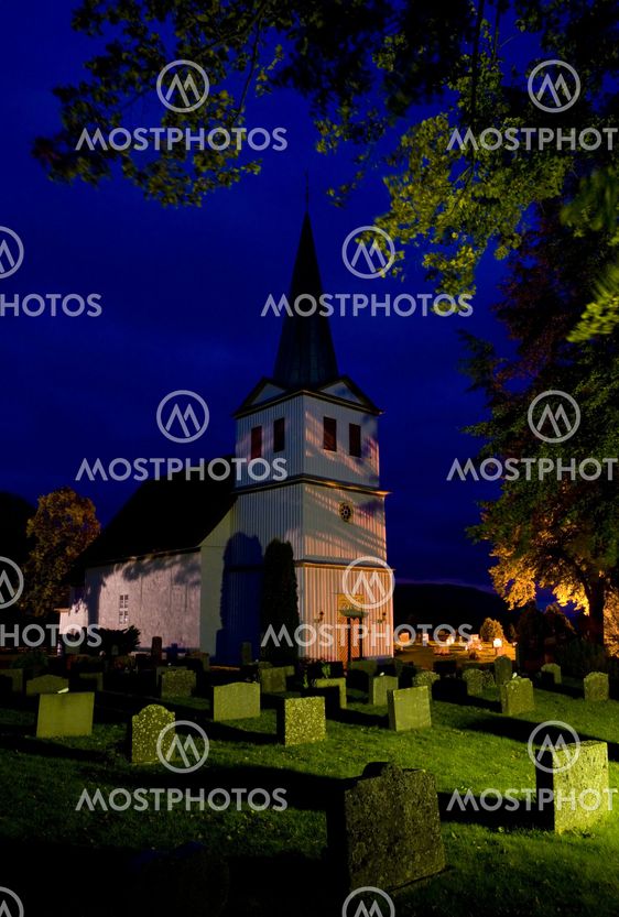 church, Nes, Norway