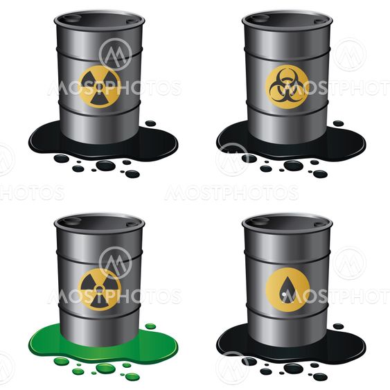 Set of barrels.