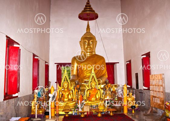 Buddha statue.